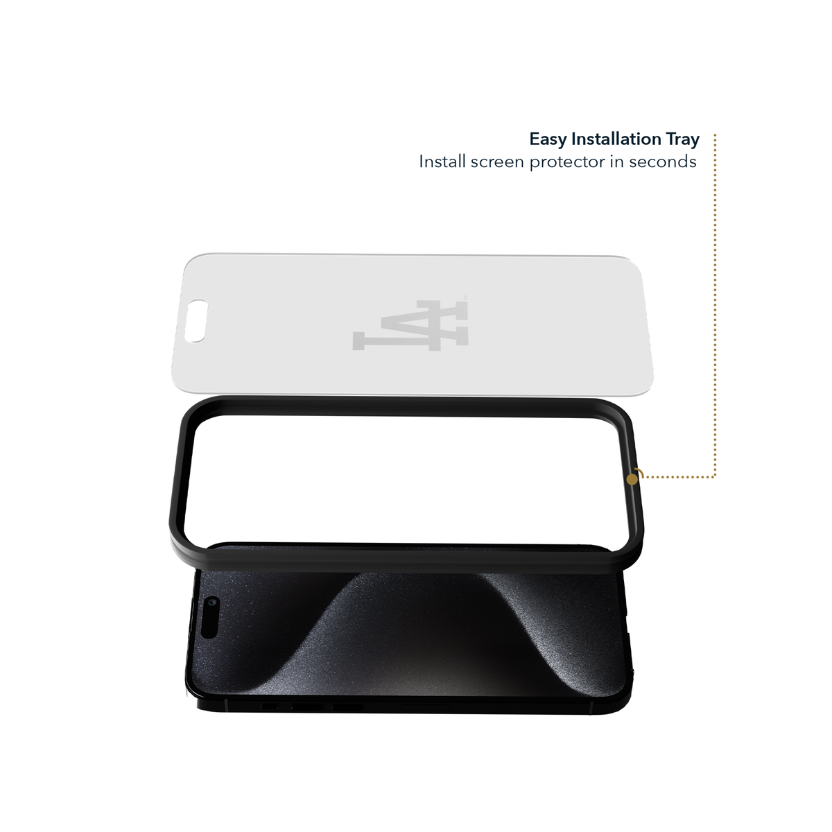 Los Angeles Dodgers Clear Screen Protector