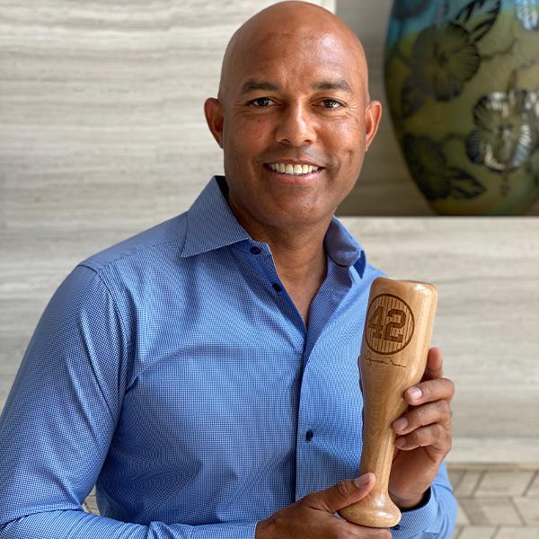 Mariano Rivera 42 Signature Series Baseball Bat Wine Glass | Wined Up® -