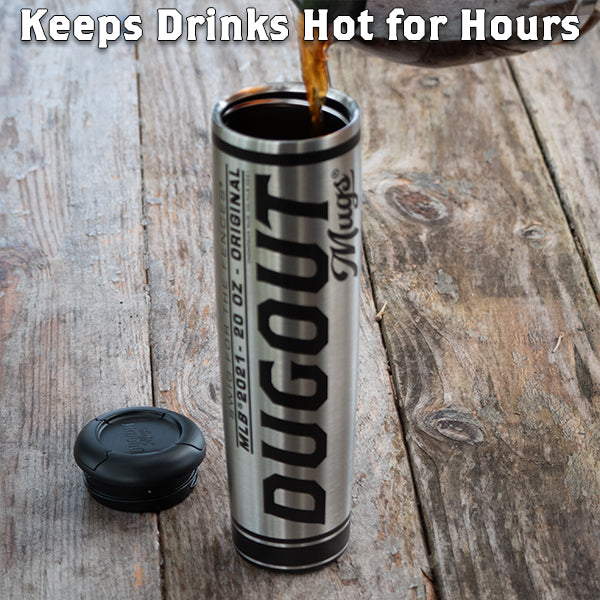 Philadelphia Phillies Dugout Mug® | Stainless Steel Baseball Bat Mug