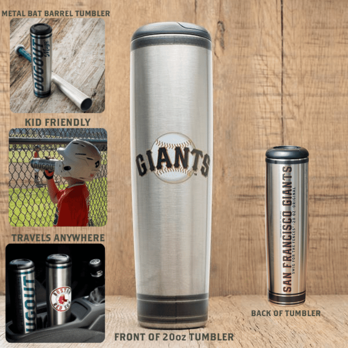 Metal Dugout Mug® | MLB Bat Mug