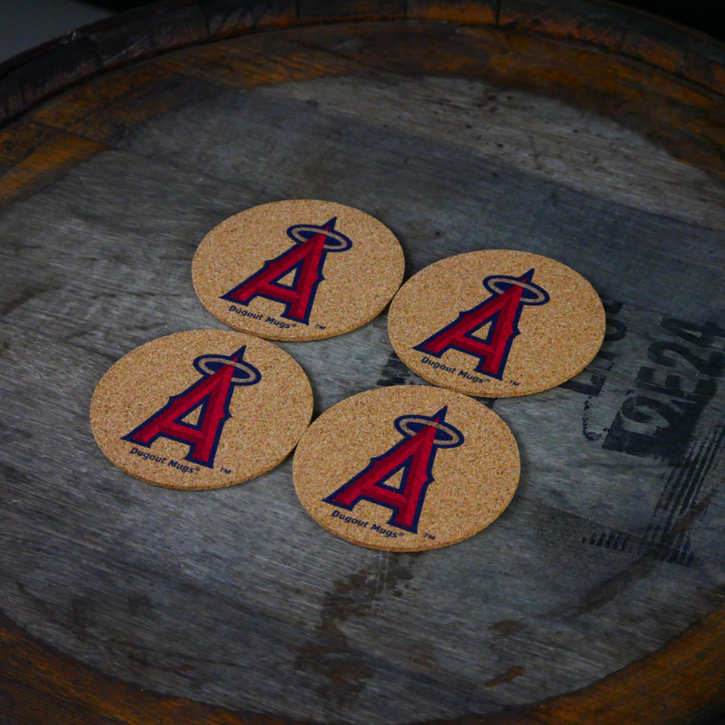 Free + Shipping - Dugout Mugs® Coasters - Set Of 4 - Pick Your Team