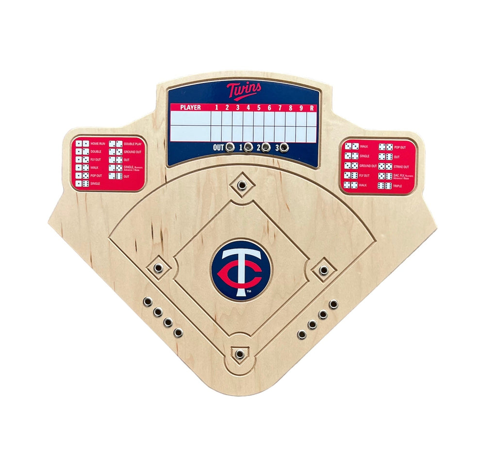 Minnesota Twins Baseball Board Game with Dice