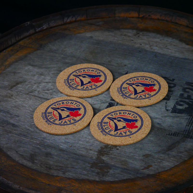 Free + Shipping - Dugout Mugs® Coasters - Set Of 4 - Pick Your Team