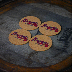 Atlanta Braves Dugout Mugs® Cork Coasters