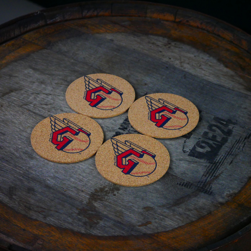 Cleveland Guardians Dugout Mugs® Cork Coasters