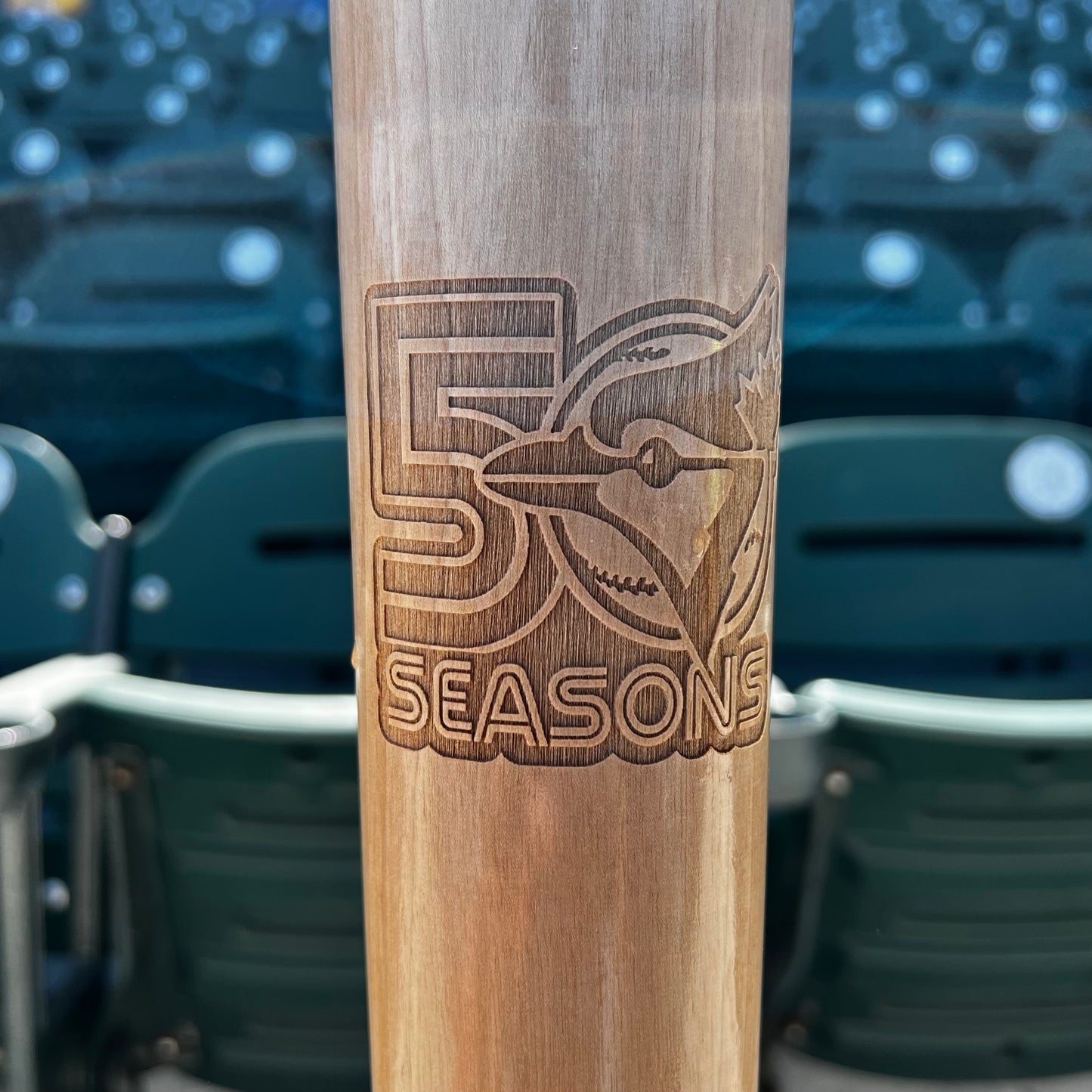 Toronto Blue Jays 50th Season Commemorative Dugout Mug® - Baseball Bat Mug