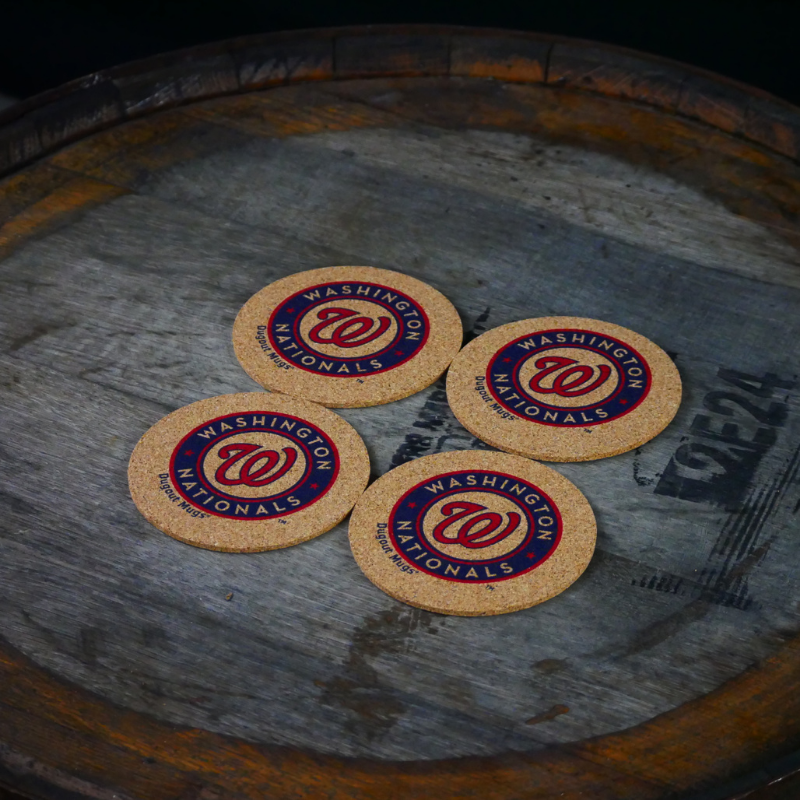 Free + Shipping - Dugout Mugs® Coasters - Set Of 4 - Pick Your Team