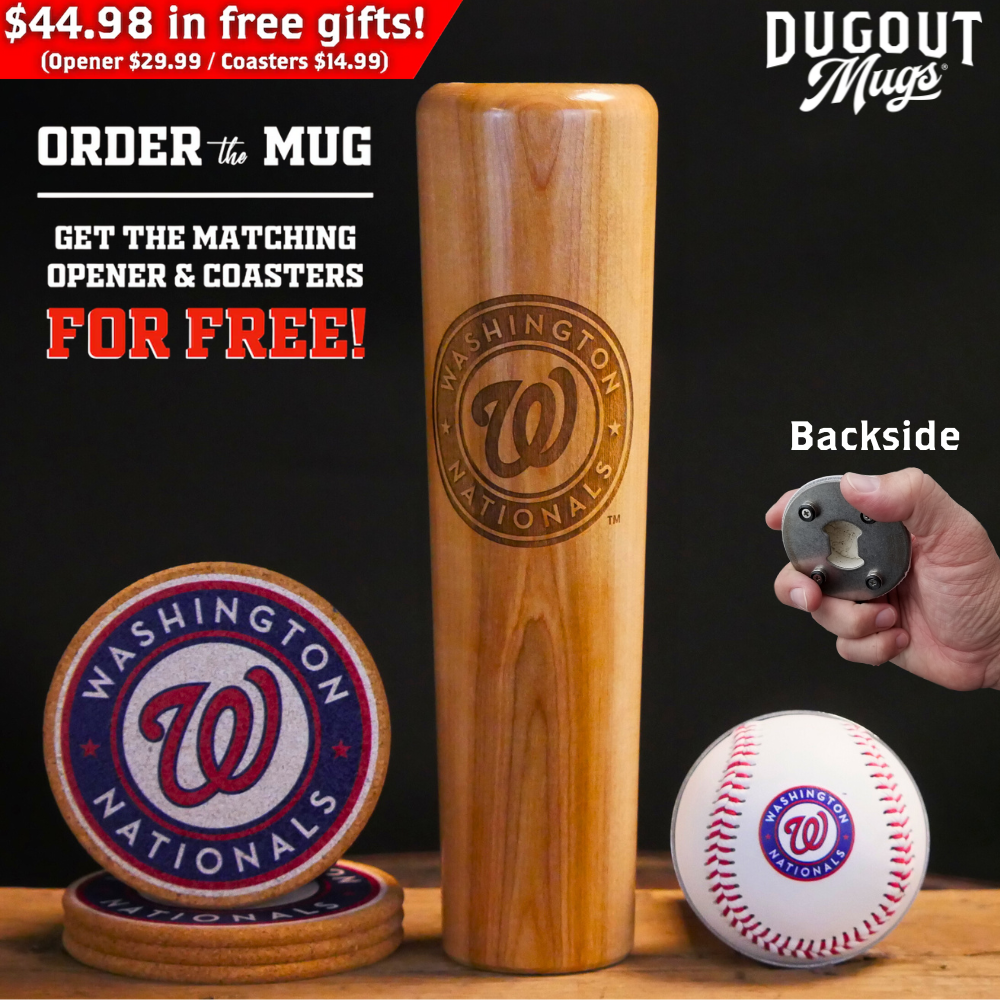 Triple Play Package - Dugout Mug® AND $45 Worth Of Free Gifts!