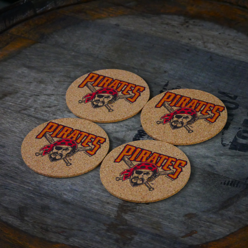 Pittsburgh Pirates Dugout Mugs® Cork Coasters