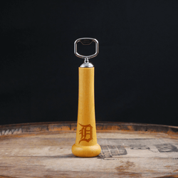 Detroit Tigers "D" Season Opener™ | Baseball Bat Handle Bottle Opener