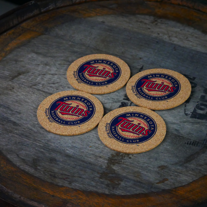 Minnesota Twins Dugout Mugs® Cork Coasters