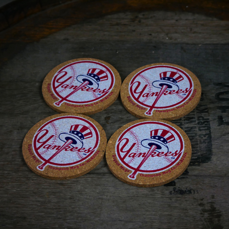 Choose One Get Two!  MLB Team Dugout Mugs® Coasters - BOGO (Must Be Same Team, No Swapping)