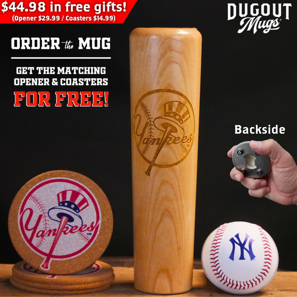 Triple Play Package - Dugout Mug® AND $45 Worth Of Free Gifts!