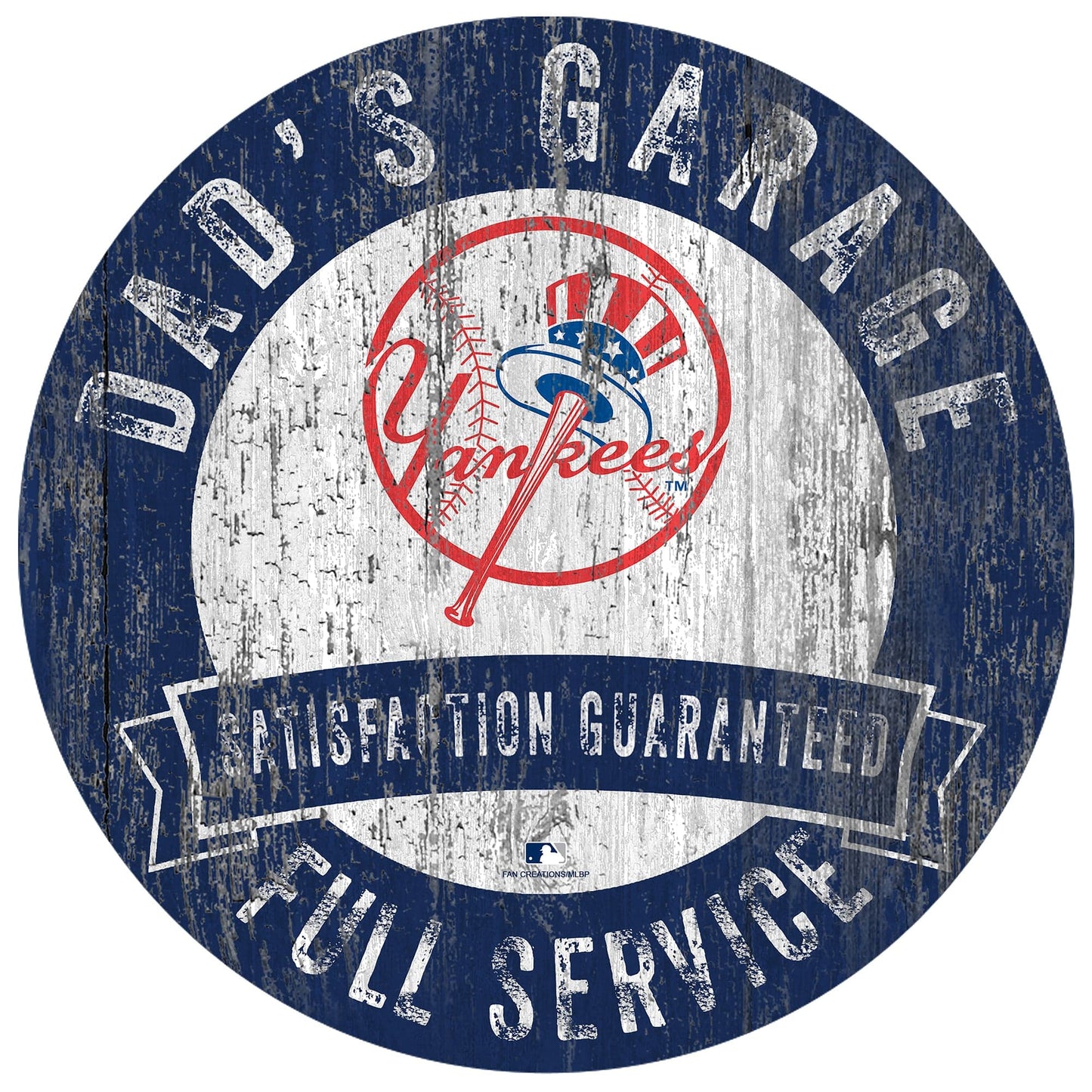 New York Yankees Dad's Garage Sign