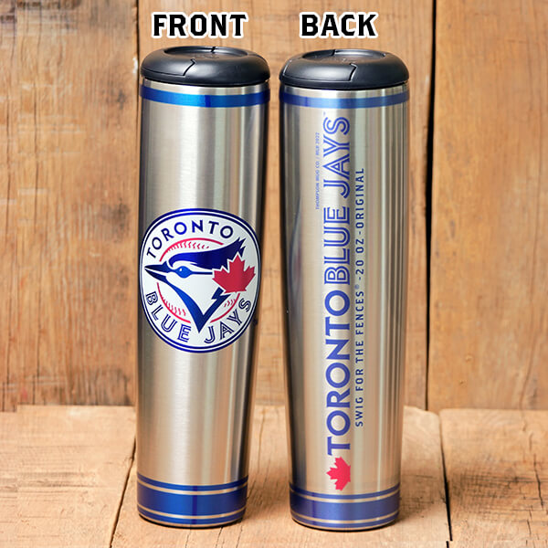 Toronto Blue Jays Metal Dugout Mug | Stainless Steel Baseball Bat Mug