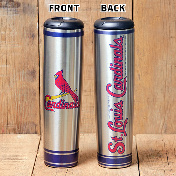 St. Louis Cardinals Metal Dugout Mug | Stainless Steel Baseball Bat Mug