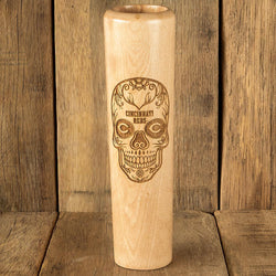 Cincinnati reds sugar skull Baseball Bat Mug