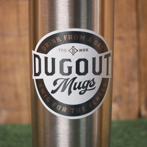 Dugout Mugs Metal Dugout Mug | Stainless Steel Baseball Bat Mug