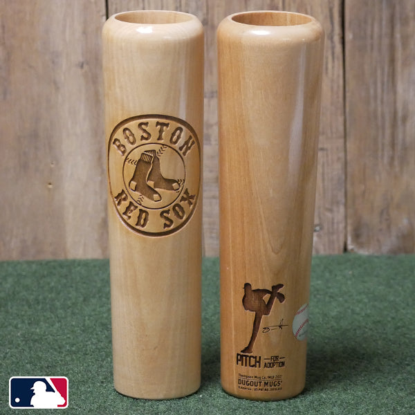 Boston Red Sox Tanner Houck's Pitch for Adoption | Cheers for Charity | Dugout Mug®  | Baseball Bat Mug