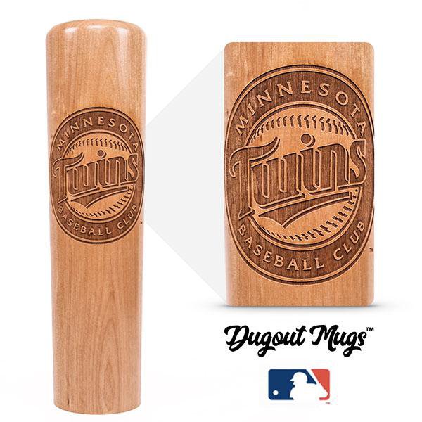 baseball bat mug Minnesota Twins